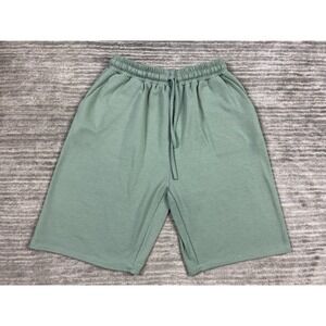 Capella Shorts Womens Large Green Pull On Drawstring Athletic Sweats‎